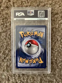 Pokemon PSA 8 Dragonite 4/62 Fossil 1st Edition Holo Rare WOTC 1999 - Image 3