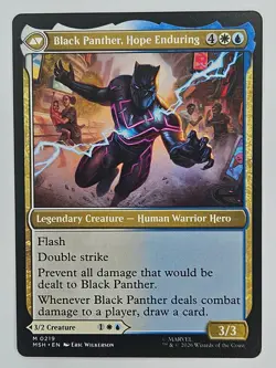 MTG Marvel Super Heroes MSH 219 King T'Challa - Image 2