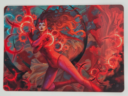 MTG Art Series: Marvel Super Heroes 38/45 Scarlet Witch, Chaotic Avenger - Image 1