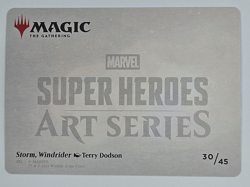 MTG Art Series: Marvel Super Heroes 30/45 Storm, Windrider - Image 2