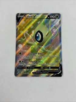 Celebi V 160/198 Full Art Chilling Reign Pokemon NM - Image 1