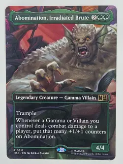 MTG Commander: Marvel Super Heroes MSC 511 Abomination, Irradiated Brute - Image 1