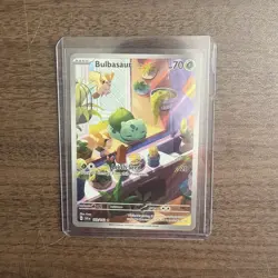 Bulbasaur 143/142 2024 Stellar Crown Illustration Rare Card Pokemon TCG 143/142 - Image 3