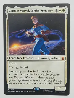 MTG Marvel Super Heroes MSH 11 Captain Marvel, Earth's Protector - Image 1