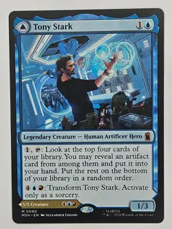 MTG Marvel Super Heroes MSH 80 Tony Stark - Image 1