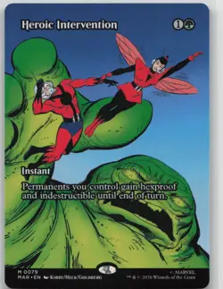 Heroic Intervention(Borderless) 79 Marvel Universe Eternal-Legal B101 - Image 1