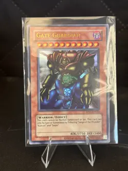 Konami Yu-Gi-Oh! Gate Guardian RP01-EN023 Retro Pack Secret Rare Foil Unlimited - Image 1