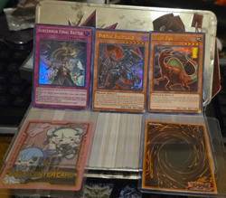 Yugioh 551 Cards Bulk Lot Unsearched tin box CC please read description - Image 1