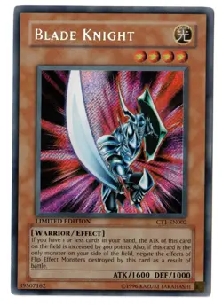 Yugioh Blade Knight Ltd Ed CT1-EN002 LP-NM - Image 1