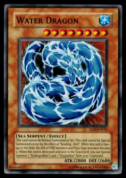 Water Dragon - EEN-EN015 LP Super Rare Elemental Energy Yu-Gi-Oh - Image 1