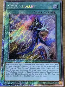 Soul Servant ra03-en271 (NM+) Platinum-Secret Rare Yu-Gi-Oh! - Image 1