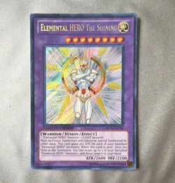Konami Yu-Gi-Oh! TCG Elemental HERO The Shining PRC1-ENV01 Secret Foil - Image 1