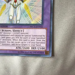 Konami Yu-Gi-Oh! TCG Elemental HERO The Shining PRC1-ENV01 Secret Foil - Image 3