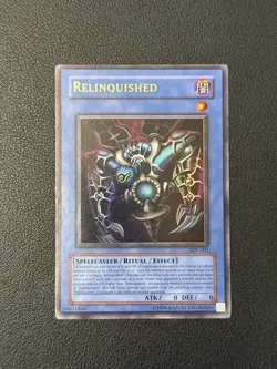 Relinquished SDP-001 Ultra Rare Unlimited LP front/MP back - Image 1
