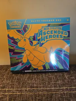 Pokemon Ascended Heroes Elite Trainer Box (ETB) New/Sealed - Image 1