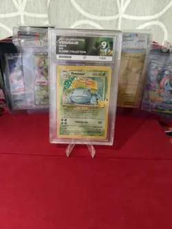 Pokemon TCG Venusaur Holo Celebrations 25th Anniversary Ace Grading Grade 9 Mint - Image 1