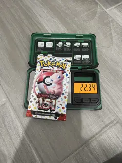22.34g🔥 HEAVY 🔥 Pokemon TCG 151 Booster Pack! FACTORY SEALED!!!✅ #2 - Image 1