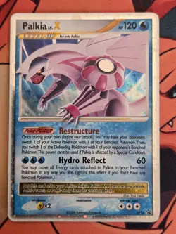 Pokemon TCG- Palkia Lv.X Card DP18 Black Star Promo LIGHT PLAY - Image 1