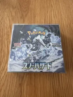 Pokemon Snow Hazard sv2P Japanese Sealed Booster Box - Image 1