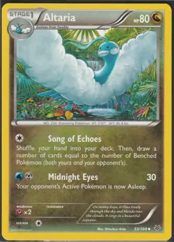 Altaria - Uncommon - Pokemon TCG - XY-06 Roaring Skies 2015 - 53/108 NM - Image 1