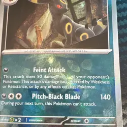 Umbreon (Master Ball Pattern) 059/131 Sv: Prismatic Evolutions Holo Rare EN - Image 3