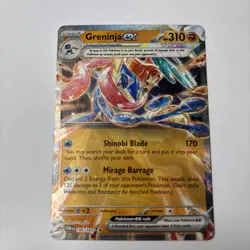 Pokemon - Greninja ex - 106/167 - Twilight Masquerade - Ultra Rare - Image 1