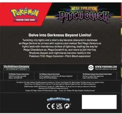 Pokemon TCG: Mega Evolution Pitch Black - Booster Display (36 Packs) *PRE ORDER* - Image 3