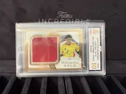 2024 Futera Incredible Luis Diaz Game Worn Patch Gold Frame 1/3 Liverpool - Image 1