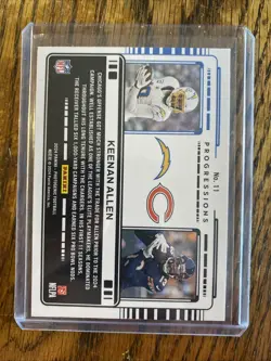 2024 Photogenic Progressions Keenan Allen Pink 07/15 Chargers Bears SSP - Image 2