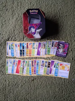 Three Pokemon TCG tins With Random Cards - Image 5
