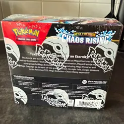Pokemon TCG Mega Evolution Chaos Rising Sealed Booster Box (36 Packs) - Image 2