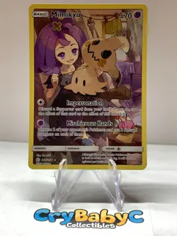 Pokemon Mimikyu 245/236 Cosmic Eclipse Sun & Moon SECRET RARE - Image 1
