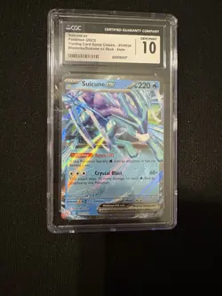 CGC 10 - 2023 Pokemon Suicune ex 010/034 - Blastoise & Deck Classic Collection - Image 1
