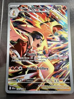 2025 Pokemon - Ethan’s Typhlosion 190/182 Illustration Rare, Destined Rivals - Image 2