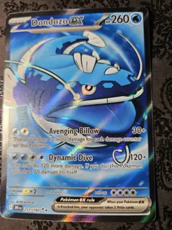 Pokemon TCG Dondozo ex #211 Pokemon Destined Rivals - Image 2