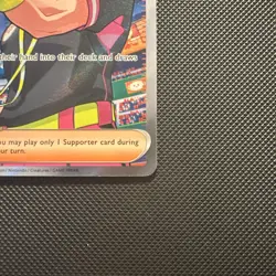 Pokemon TCG Judge Trainer 222/182 Ultra Rare Full Art - Destined Rivals - Mint - Image 5