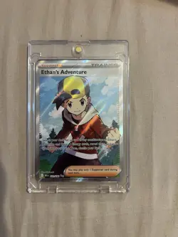 Pokemon TCG Ethan's Adventure Destined Rivals 221/182 NM Condition - Image 2