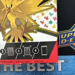 Pokemon TCG S&V Scarlet & Violet 151 Zapdos EX Collection Box - Image 4