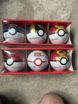 Costco 3 pack Pokemon ball tins. X2 brand new and sealed - Image 1