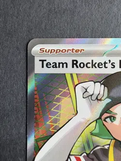 Pokemon TCG Team Rocket’s Proton 227/182 Destined Rivals Full Art Trainer - Image 4