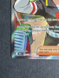 Pokemon TCG Team Rocket’s Proton 227/182 Destined Rivals Full Art Trainer - Image 5
