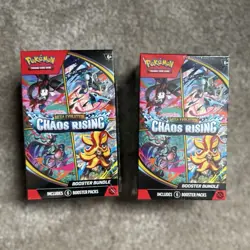 Pokemon Chaos Rising Pokemon TCG Booster Bundle x2 - Image 1
