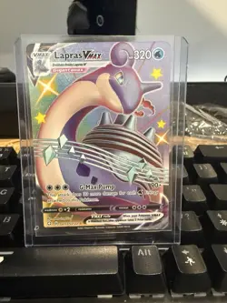 Pokemon TCG Shining Fates Lapras VMAX SV111/SV122 Shiny Vault Holo - Image 1