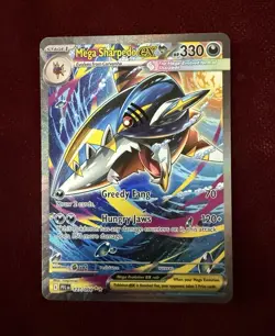 Pokemon Mega Sharpedo EX 127/094 pack fresh - Image 1