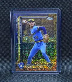 2025 Topps Gilded Collection ROBIN YOUNT /50 Gold Mini-Diamond Refractor #56 - Image 1