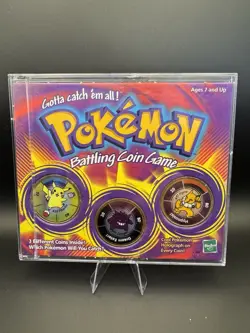 1999 Pokemon Battling Coin Game- In Case - Image 1