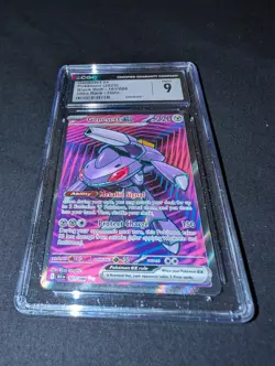 Genesect EX-161/086 Rare SV: Black Bolt Pokemon Card (CGC 9) - Image 2