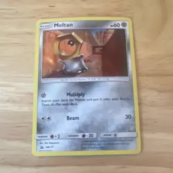 Pokemon TCG Meltan SM177 SM Holo Promo English 60 HP Basic - Image 1