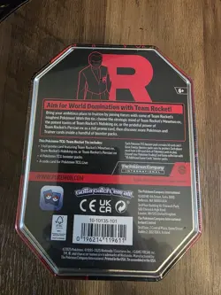 💥Pokemon Team Rocket Mewtwo Ex Tin - Brand New and Sealed TCG💥 Cheap💥 - Image 3