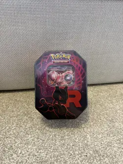 Pokemon TCG S&V Destined Rivals - Team Rocket's Mewtwo EX Tin - NEW & SEALED - Image 1